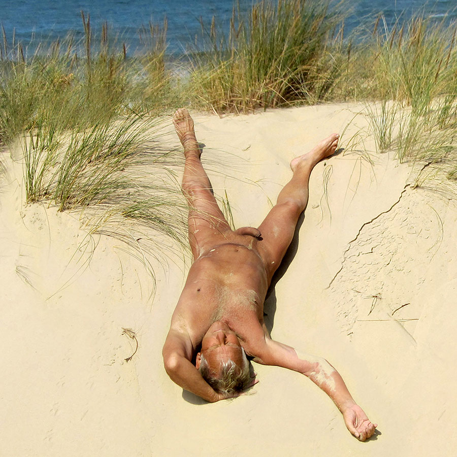 Nackt und frei in der Natur - Euronat bei Montalivet am Atlantik - Sonne, Wasser, Wärme, Wind